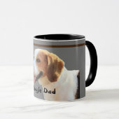 Tasse "Beagle Vater" (VorderseiteRechts)