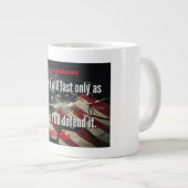 Tasse, Becher, Kaffeetasse, Kaffeebecher,  Jumbo-Tasse (Vorderseite Rechts)