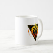 Tasse / Becher Löwe Zodiak Geschenk Astrologie (VorderseiteRechts)