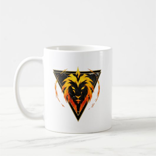 Tasse / Becher Löwe Zodiak Geschenk Astrologie (Links)