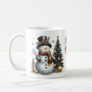 Tasse Becher personalisierbarer Weihnachtsbecher