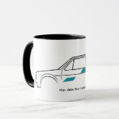 Tasse | Becher | Youngtimer | RetroCar | 90er (Vorderseite Links)