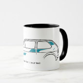 Tasse | Becher | Youngtimer | RetroCar | 90er (VorderseiteRechts)