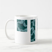 Tasse, bedruckt Afro-Mozaik Kaffeetasse (Links)