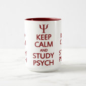 Tasse behalt Calm & Study Psych - wählen Sie Stil, (Zentrum)