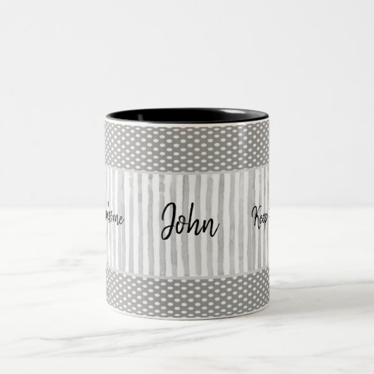 Tasse Behalte sie Handsome Stripe Punkt (Mittel)