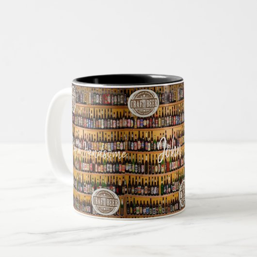 Tasse Behielt es Handsome Beer (Vorderseite Links)