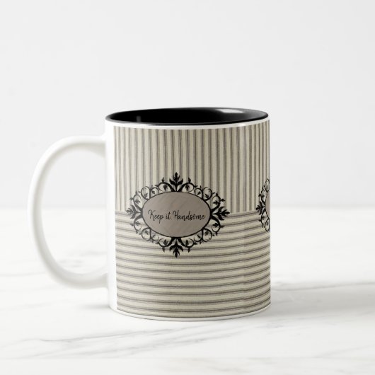 Tasse Behielt es Handsome Stripe (Links)