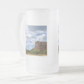 Tasse/Bell-Felsen Vista Mattglas Bierglas (Vorderseite Links)