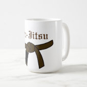 Tasse Belt Jiu-Jitsu (VorderseiteRechts)