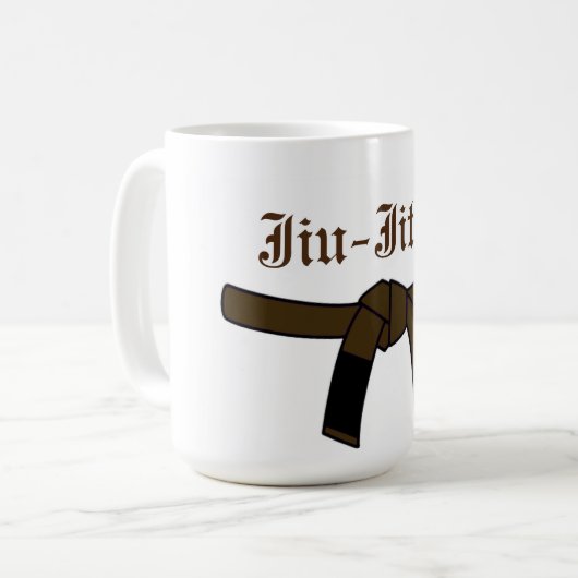 Tasse Belt Jiu-Jitsu (Vorderseite Links)