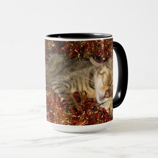 Tasse - bengalische Katze (VorderseiteRechts)