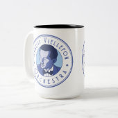 Tasse - Benoit Orchester (blaues Logo) (Vorderseite Links)