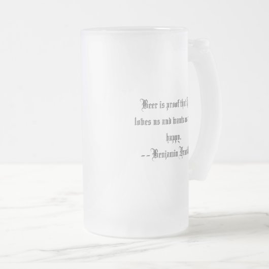 Tasse Bens Franklin (VorderseiteRechts)