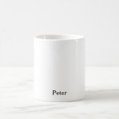 Tasse benutzerdefinierbarer Name (Mittel)