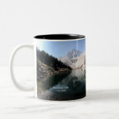 Tasse Berg - Schneemasse (Links)