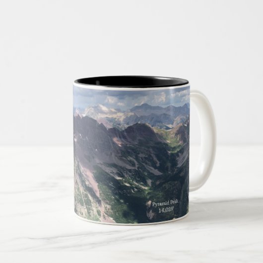 Tasse Berge - Pyramidenspitze (VorderseiteRechts)