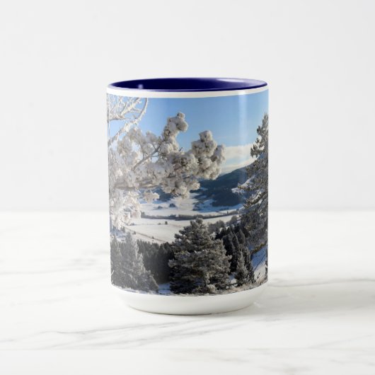Tasse Bergschnee Combo (Zentrum)