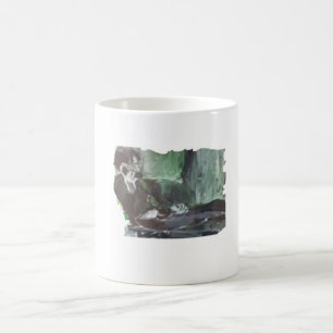 Tasse beschäftigt am Tag der Kaffeepause