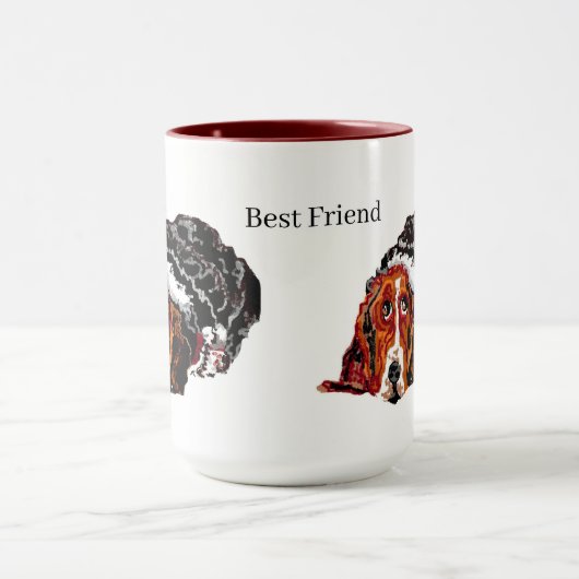 Tasse: Best Friend Basset HoundDog Tasse (Zentrum)