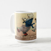 Tasse Beste Alte Freunde (Vorderseite Links)