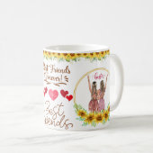 Tasse 'Beste Freunde für immer' mit süßen Cartoon- (VorderseiteRechts)
