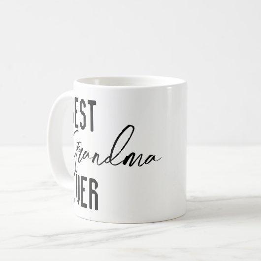 Tasse Beste Oma je (Vorderseite Links)