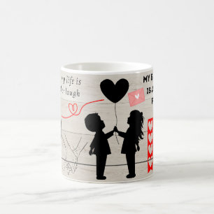 Tasse "Bester Bruder überhaupt" mit herzlicher Lie