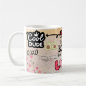 Tasse "Bester Bruder überhaupt" mit herzlicher Lie (Links)