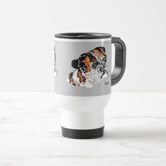 Tasse: Bester Freund Boxer Reisebecher (VorderseiteRechts)