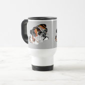 Tasse: Bester Freund Boxer Reisebecher (Vorderseite Links)