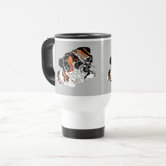 Tasse: Bester Freund Boxer Reisebecher (Vorderseite Links)