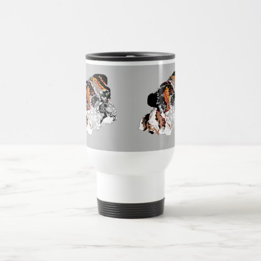 Tasse: Bester Freund Boxer Reisebecher (Mittel)