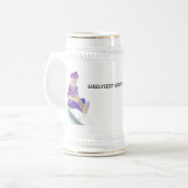 Tasse: Bester Großvater Bierglas (Vorderseite Links)