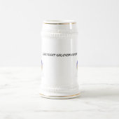 Tasse: Bester Großvater Bierglas (Mittel)
