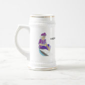 Tasse: Bester Großvater Bierglas (Links)