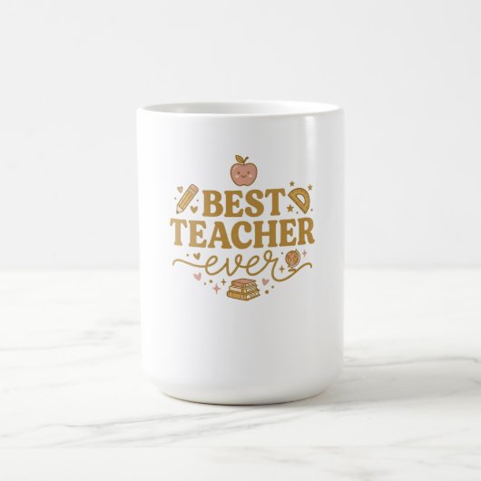 Tasse "Bester Lehrer überhaupt" (Mittel)