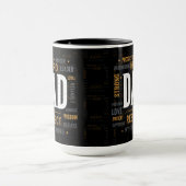 Tasse 'Bester Vater Aller Zeiten' | Respekt Held V (Zentrum)