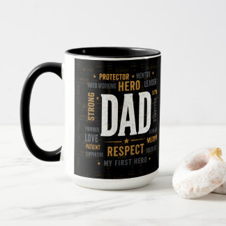 Tasse 'Bester Vater Aller Zeiten' | Respekt Held V