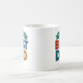 Tasse 'Bester Vater der Welt' | Retro-Geschenk zum (Mittel)