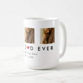 Tasse 'Bester Vater ever' (VorderseiteRechts)