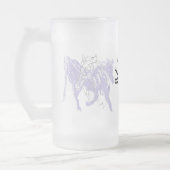 Tasse: Bester Vater Mattglas Bierglas (Links)