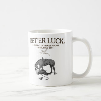 TASSE BET'ER GLÜCK-B/W