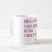 Tasse betet you an, zu smiler (Vorderseite Links)