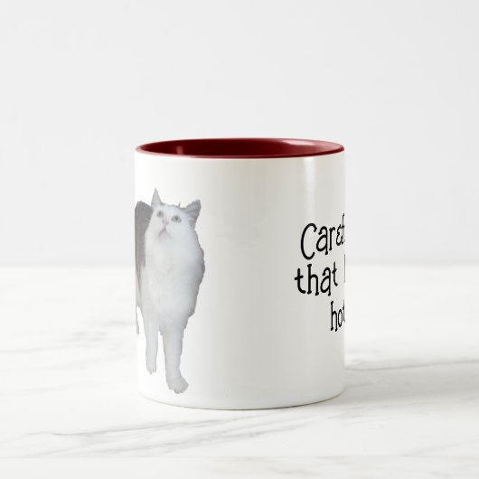 Tasse - betroffene Katze (Mittel)