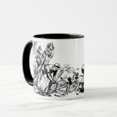 Tasse "Bicycle Racing" (Vorderseite Links)