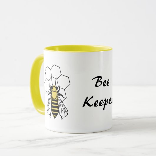 Tasse - Bienenhalter (Vorderseite Links)
