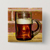 Tasse Bier Button (Vorderseite)