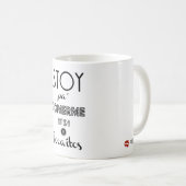 Tasse „bin“ ich „pa informiert sich“ von Pretty (VorderseiteRechts)