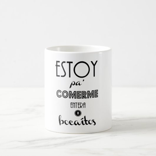 Tasse „bin“ ich „pa informiert sich“ von Pretty (Mittel)